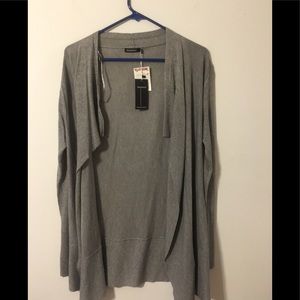 Grey open cardigan  sweater